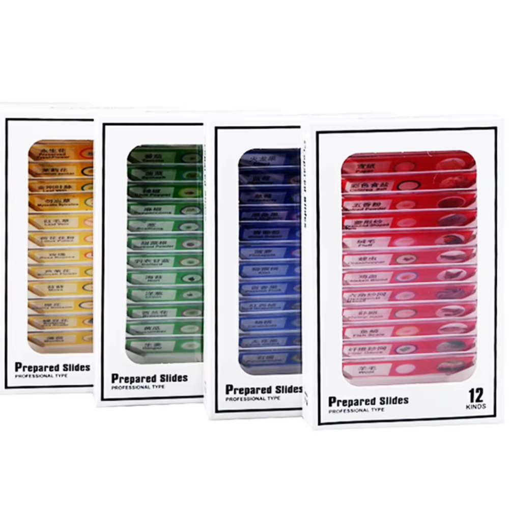 4 x Płytki mikroskopowe ZOOMIK 48 szt.