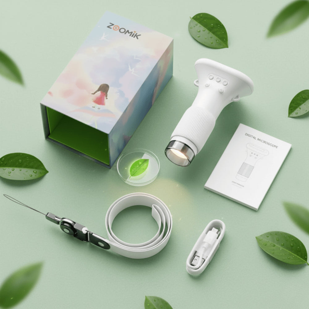 Zoomik™ - Edukacyjny Mikroskop Cyfrowy